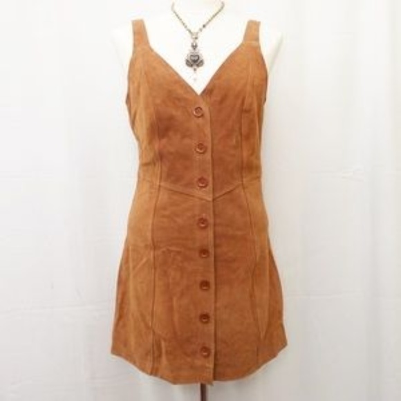 Free People Dresses & Skirts - Free People Abbie Suede Mini Dress